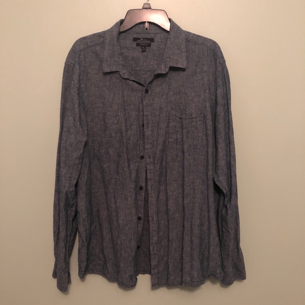 Marc Anthony Slim Denim Button Up